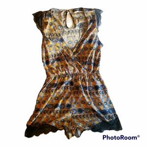 Angela Plus XL Colorful Pattern